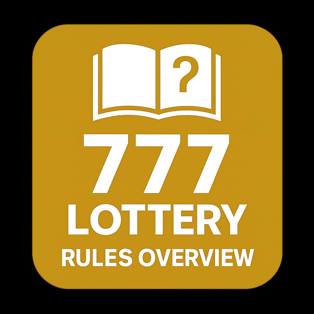 Icon representing the 777 Lottery rules.