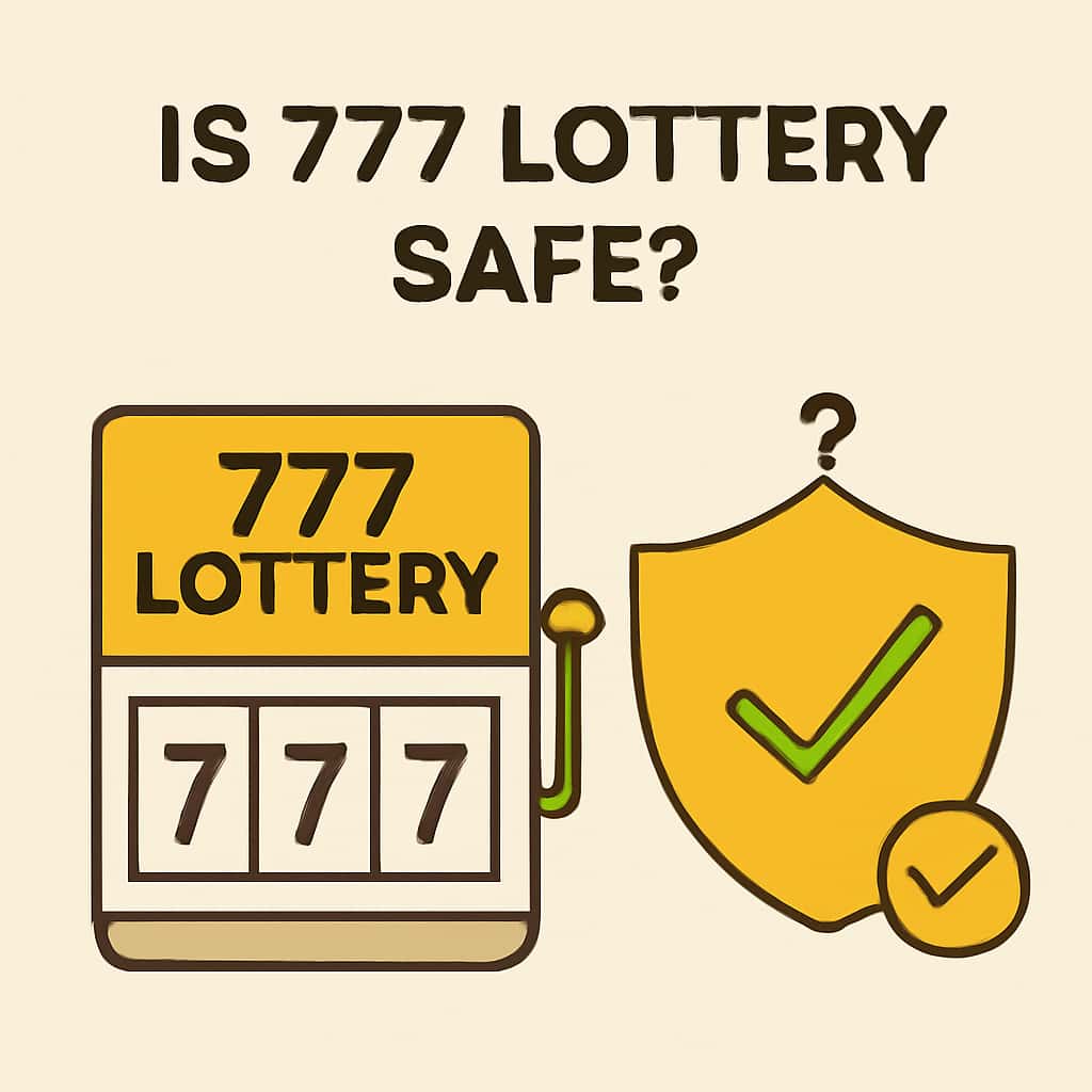 Diagram explaining safety protocols of the 777 Lottery.