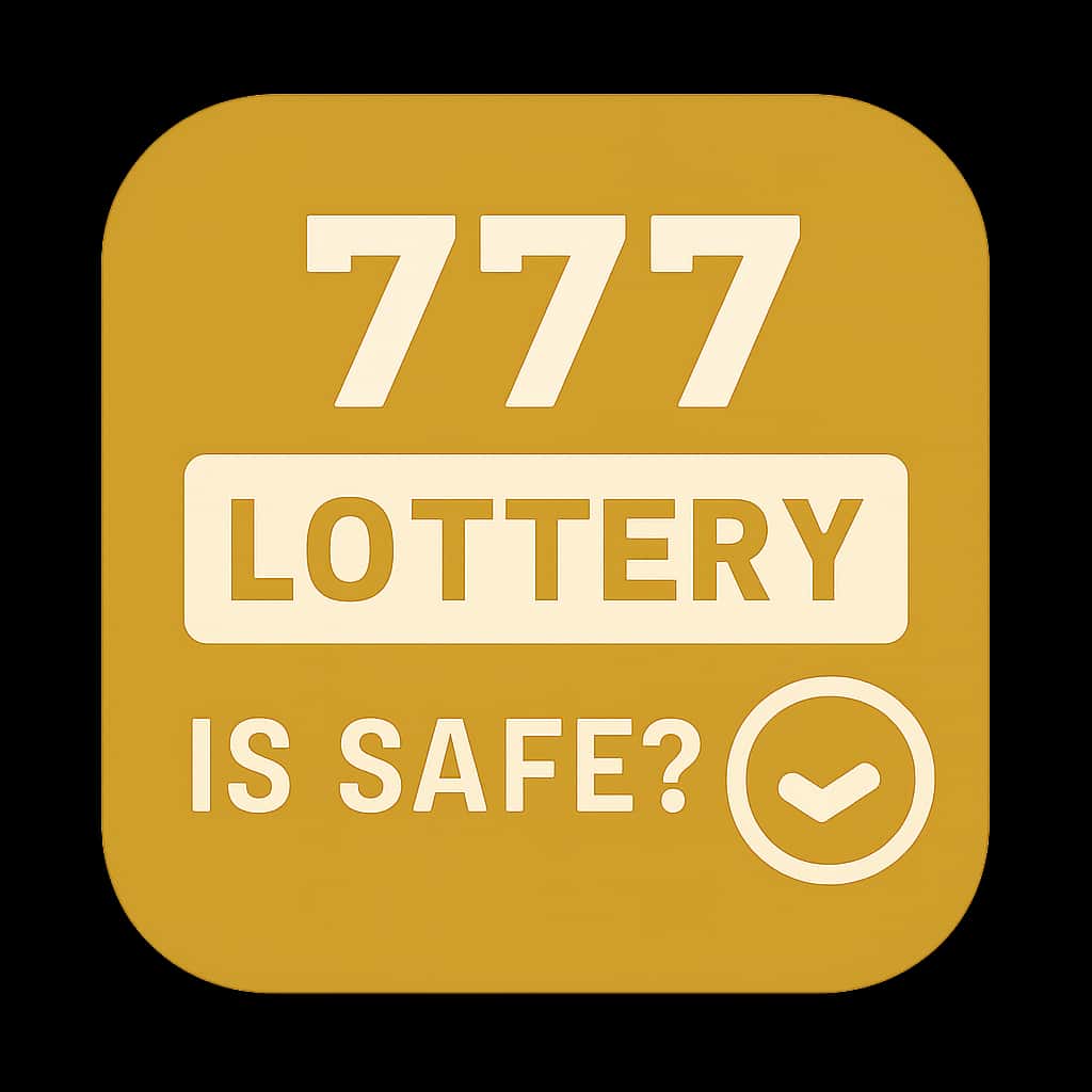Icon representing the safety of the 777 Lottery.